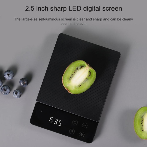 3KG Original Xiaomi Youpin DUKA ES1 Kitchen LCD Digital High-precision Electronic Scale