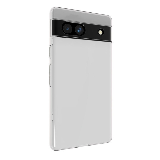 For Google Pixel 7a Waterproof Texture TPU Phone Case(Transparent)