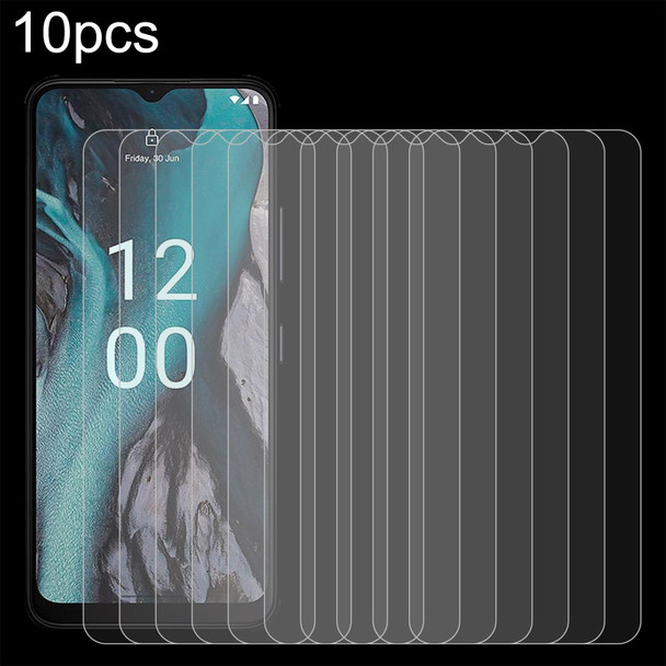 For Nokia C22 10pcs 0.26mm 9H 2.5D Tempered Glass Film