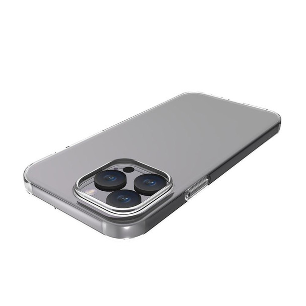 For iPhone 15 Pro Waterproof Texture TPU Phone Case(Transparent)