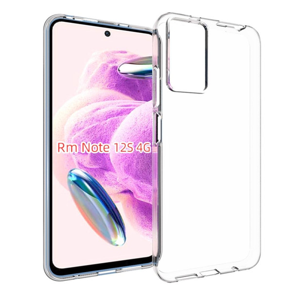 For Xiaomi Redmi Note 12S Waterproof Texture TPU Phone Case(Transparent)