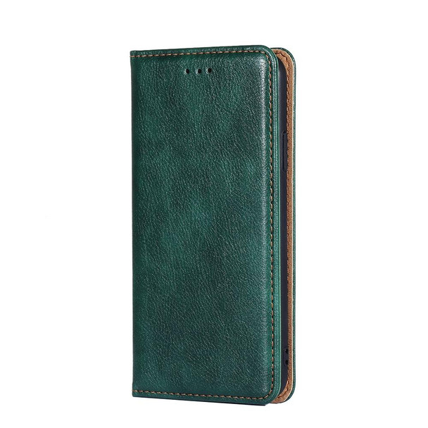 For OPPO A1 5G Gloss Oil Solid Color Magnetic Leatherette Phone Case(Green)