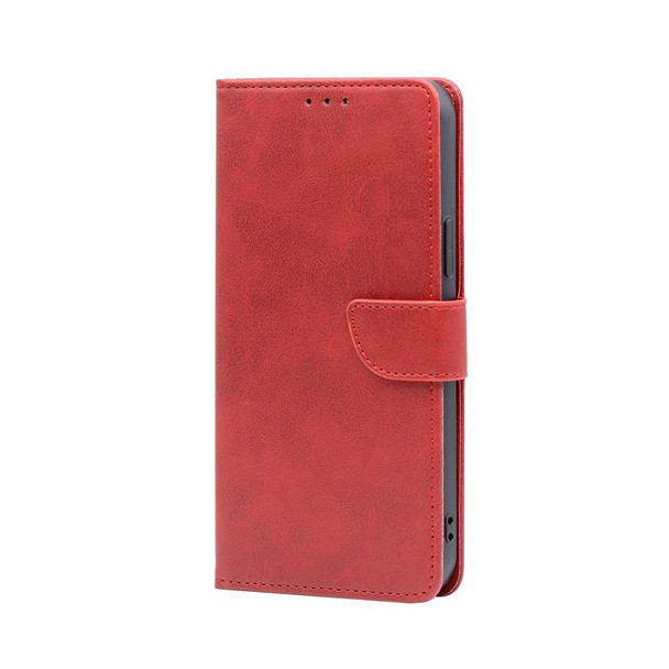 For Huawei nova 11 Pro 4G / 11 Ultra 4G Calf Texture Buckle Flip Leatherette Phone Case(Red)