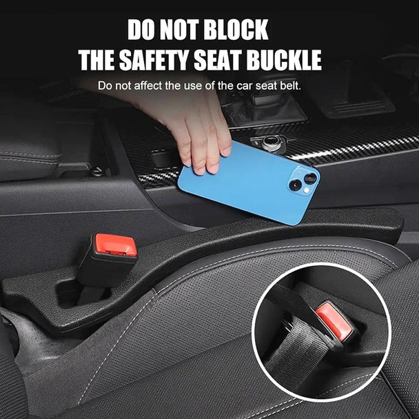 Car Seat Gap Bar Car Interior Armrest Box Gap Leak-proof Filler (Green)