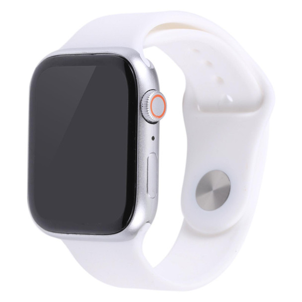 For Apple Watch Series 8 41mm Black Screen Non-Working Fake Dummy Display Model(White)