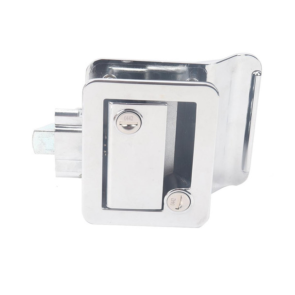 A5981-01 Chrome RV Paddle Entry Door Lock Latch