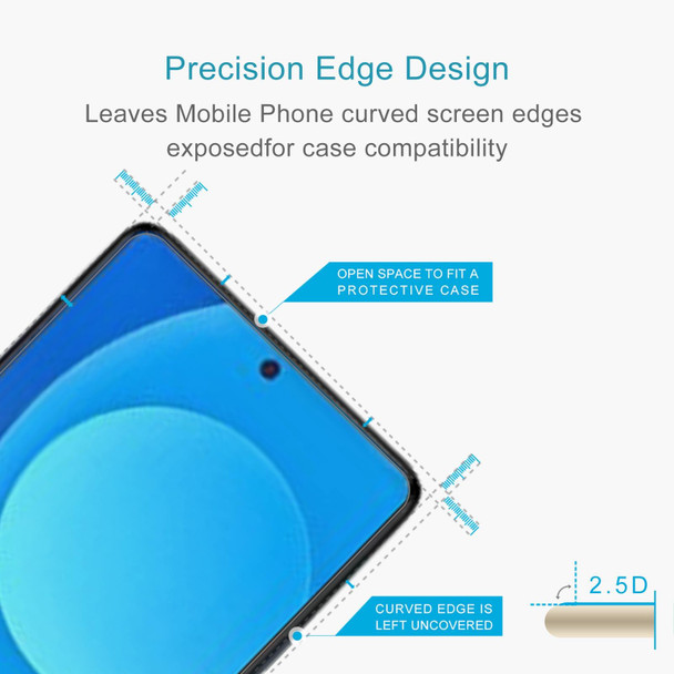 For Tecno Camon 20 50pcs 0.26mm 9H 2.5D Tempered Glass Film