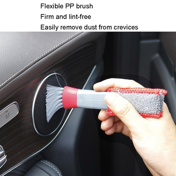 5 PCS Car Wash Brush Soft Hub Multi-Function Dust Removal Tool, Color: Red White Air Outlet Brush