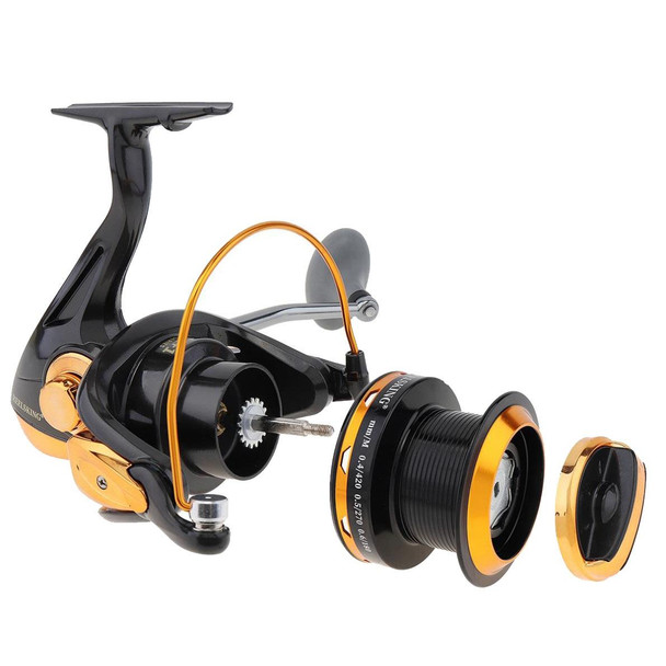 TF11000 Long-distance Casting Reel Large Gapless Sea Rod Fishing Reel Spinning Reel