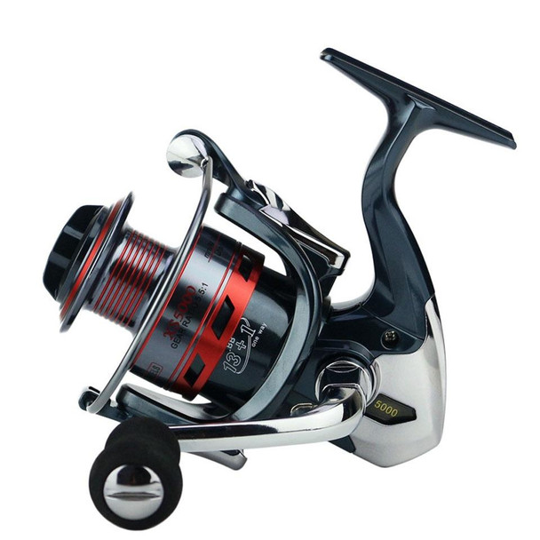 YUMOSHI XS6000 All-Metal Rocker Fishing Wheels Metal Head Fishing Line Spinning Wheel