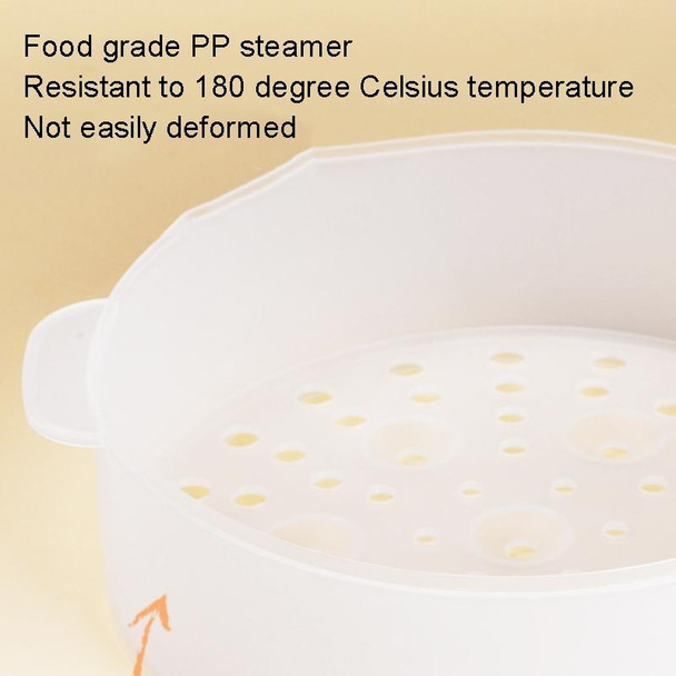 Mechanical Model Double Layer Electric Boiling Pot Household Multifunctional Small Electric Cooker(US Plug)