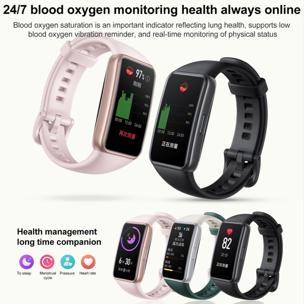 Honor Band 7 NFC, 1.47 inch AMOLED Screen, Support Heart Rate / Blood Oxygen / Sleep Monitoring(Cyan)