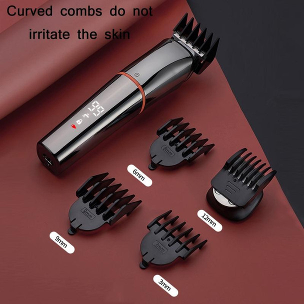 6 in 1 Household Multifunctional Hair Clipper Electric Shaver, Model: LK-860 Orange