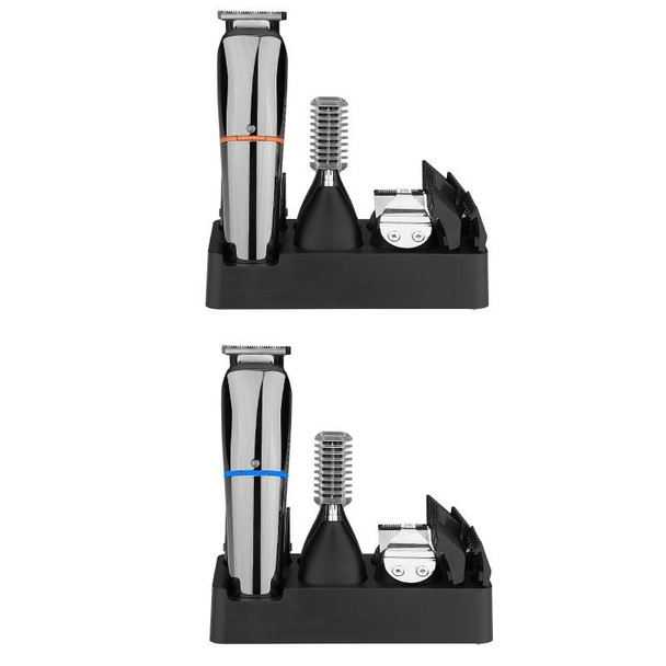 6 in 1 Household Multifunctional Hair Clipper Electric Shaver, Model: LK-860 Orange