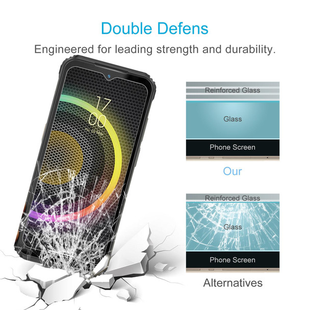 For Ulefone Armor 21 50pcs 0.26mm 9H 2.5D Tempered Glass Film