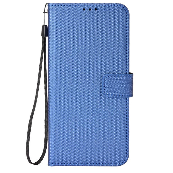 For Itel A26 Diamond Texture Leatherette Phone Case(Blue)