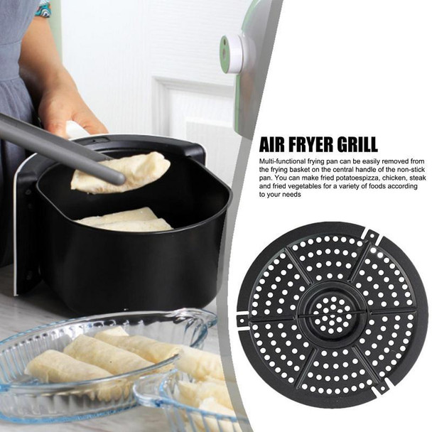 21.6cm Air Fryer Cooking Divider For Fryer Frying Board Steaming Board Grill Pan