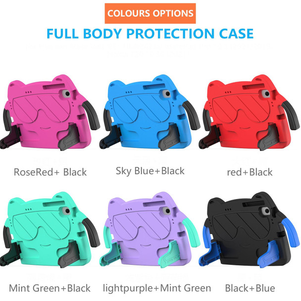 For Huawei Matepad Pro 10.8 2021/2019 Ice Baby EVA Shockproof Hard PC Tablet Case(Black+Blue)