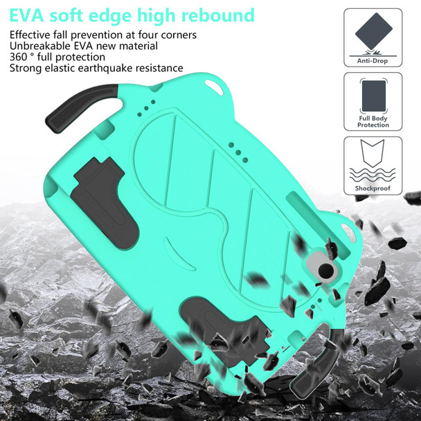For Nokia T20 10.36 2021 Ice Baby EVA Shockproof Hard PC Tablet Case(Mint Green+Black)