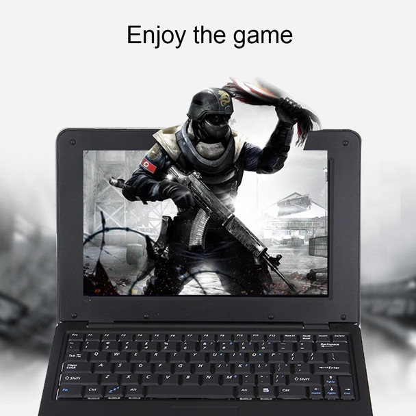 TDD-10.1 Netbook PC, 10.1 inch, 1GB+8GB, Android 5.1 Allwinner A33  Quad Core 1.6GHz, BT, WiFi,  SD, RJ45(Black)