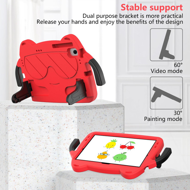 For Huawei Matepad Pro 10.8 2021/2019 Ice Baby EVA Shockproof Hard PC Tablet Case(Red+Black)