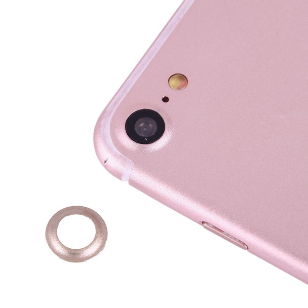 iPhone 7 Rear Camera Lens Protective Cover with Needle(Gold)