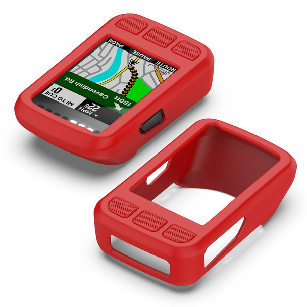 For Wahoo Elemnt Bolt V2 WFCC5 Stopwatch Silicone Protective Case(Red)