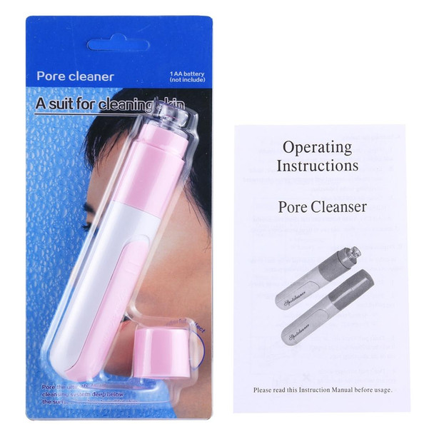 Facial Pore Cleanser Blackhead Vacuum Suction Remover(Pink)