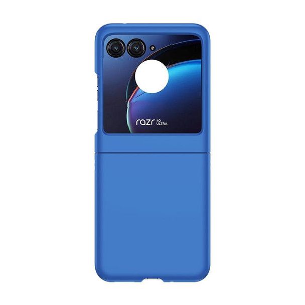 For Motorola Razr 40 Ultra / Moto Razr 2023 Skin Feel PC Phone Case(Klein Blue)