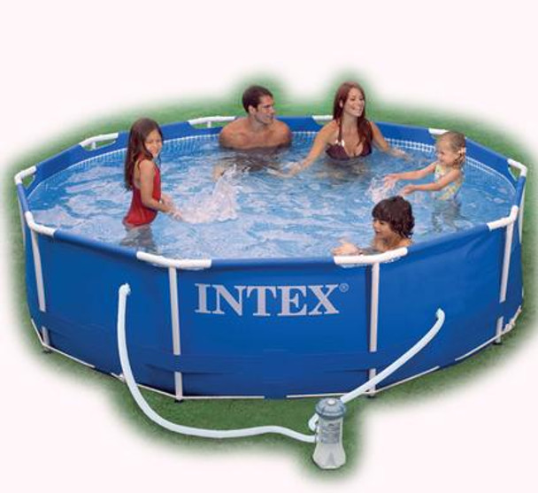 Intex pool mtl-frame(w/pump) 305x76cm