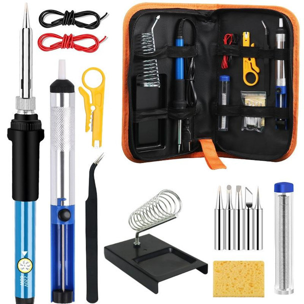 15 In 1 60W 806 Adjustable Temperature Internal Heat Soldering Iron Set 110V US Plug