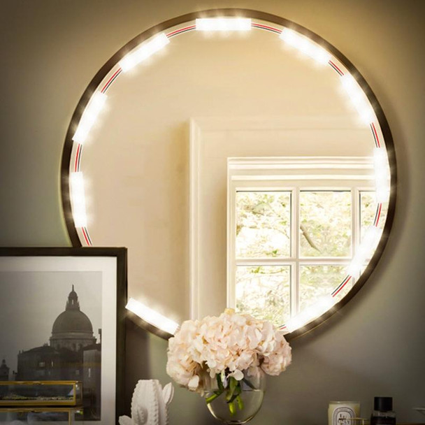 10 in 1 LED Mirror Front Lamp USB Infrared Sensor Makeup Mirror Fill Light