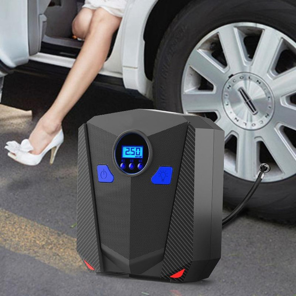 DC 12V 120W 150 PSI Car Air Compressor Inflatable Air Pump with Digital Display Auto Shut Off Gauge