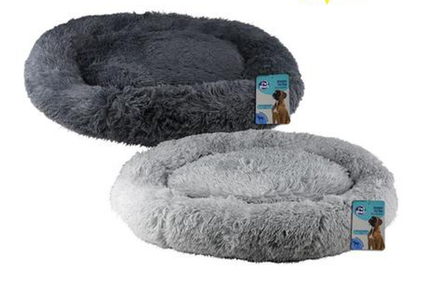 Pet bed round snuggle 80cm diameter