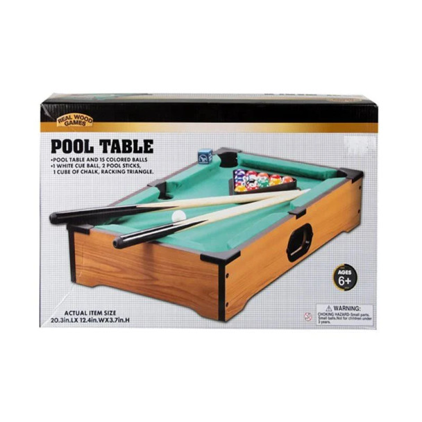 Game tabletop pool 50x30x10cm