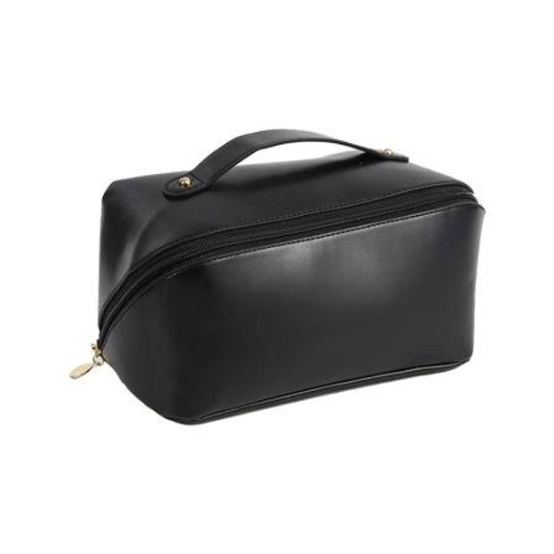 Faux Leather Cosmetics Bag