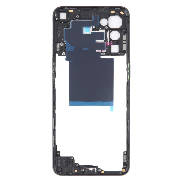 For OPPO Find X3 Lite Original Middle Frame Bezel Plate (Black)