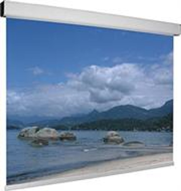 Esquire Manual Projector Screen Wide Screen Format 300 X 169 Retail Box 1 year Limited Warranty