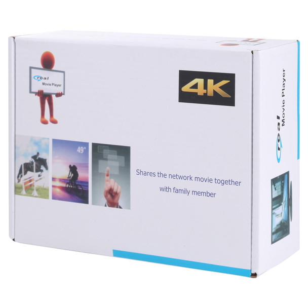 X8 UHD 4K Android 4.4.2 Media Player TV Box with Remote Control, RK3229 Quad Core up to 1.5GHz, RAM: 1GB, ROM: 8GB, Support WiFi, USB 3.0, HD Media Interface, TF Card, US Plug