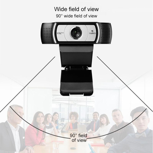 Logitech C930C 1080P 30FPS Business HD WebCam with Protective Cover