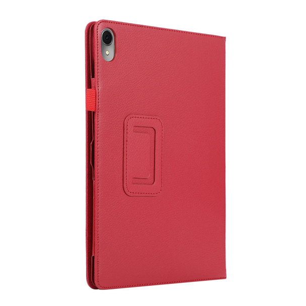 For Huawei MatePad Air 11.5 inch Litchi Texture Leatherette Tablet Case with Holder(Red)