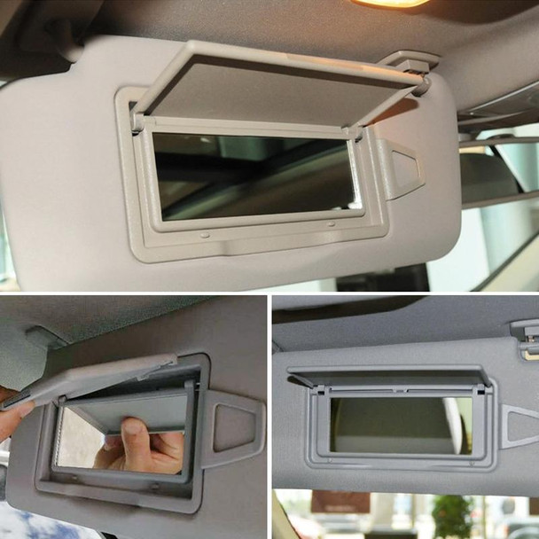 For Mercedes Benz W212 / W218 Car Sun Visor Makeup Mirror Left Driving 21281081008R95(Mercerized Beige)