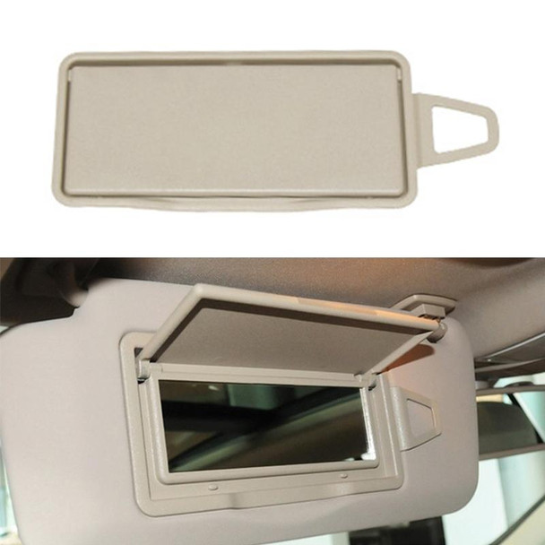 For Mercedes Benz W212 / W218 Car Sun Visor Makeup Mirror Left Driving 21281081008R95(Mercerized Beige)