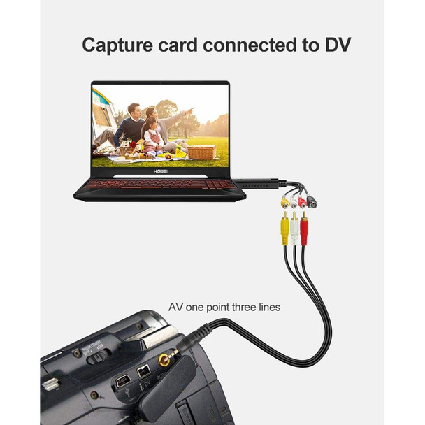 DVD Maker USB 2.0 Video Capture & Edit (Easy CAP), Support MPEG-1/MPEG-2 Compression Format, Chip: MA2106, DC60