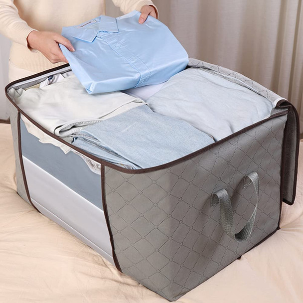 Set of 2 Foldable Storage Bag With Handle