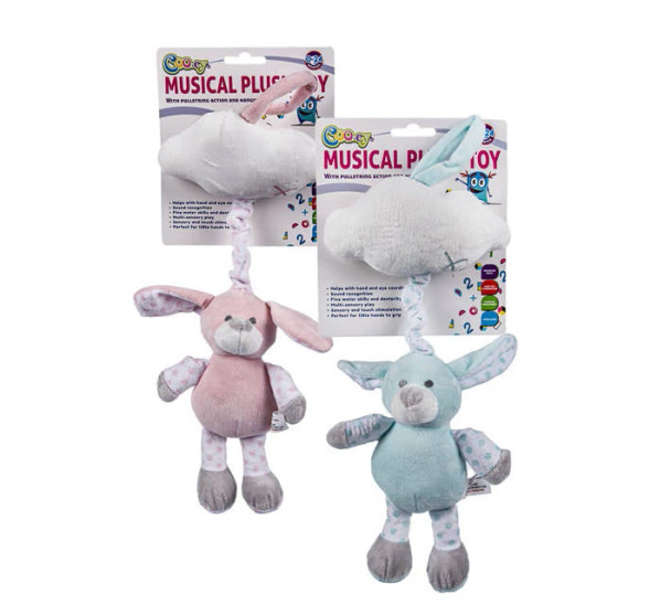 Baby Rattle Plush Musical