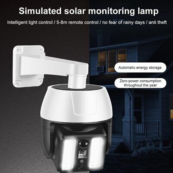 2 in 1 Solar Sensor Dummy Camera Wall Light