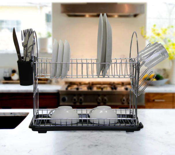 Fine Living - Wine Glass Dish Rack