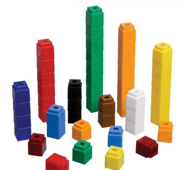 Edu Counting Blocks 100Pc 10 Colours
