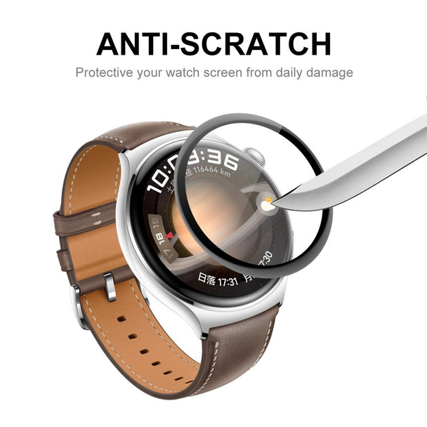 2pcs For Huawei Watch 4 ENKAY 3D Full Coverage Soft PC Edge + PMMA HD Screen Protector Film